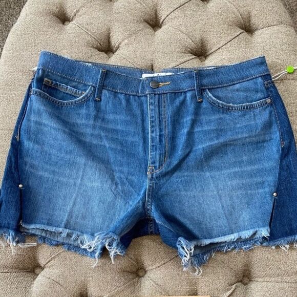 Sam Edelman High Rise Jean Shorts - Picture 3 of 14